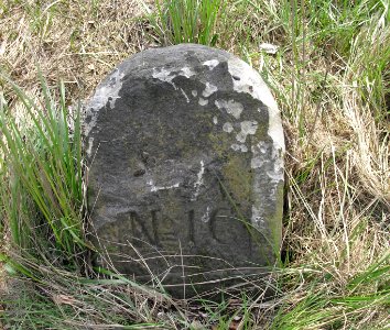 Grenzstein Lippe-Preussen 1c - Lippische Seite