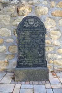 Groß-Karben, Friedhof, Gefallenendenkmal, WK 1, Feuerwehr