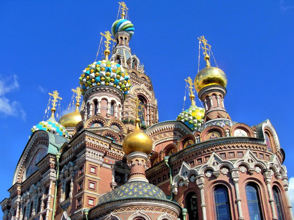 Saint savior on spilled blood bulbs architecture