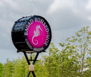 Grosse caisse Bagad Locoal-Mendon