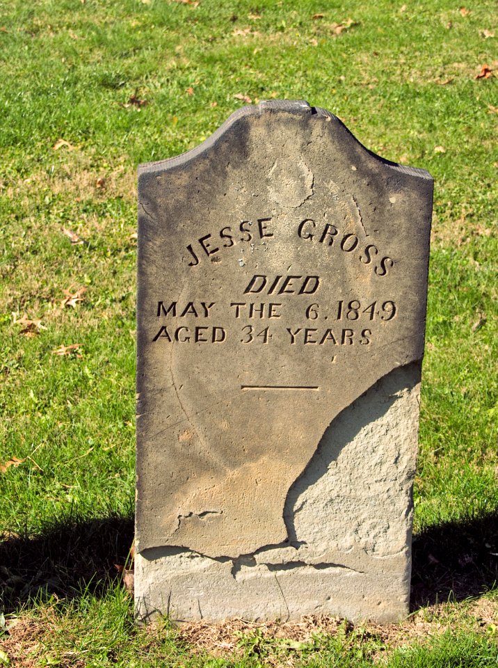 Gross (Jesse), Brush Creek Cemetery, 2015-10-26, 01