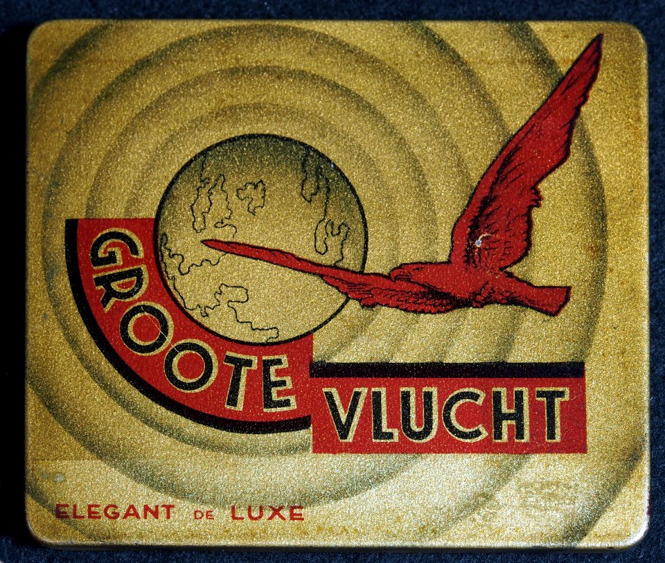 Groote Vlucht, Elegant de Luxe sigarenblikje, foto 3