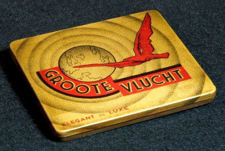 Groote Vlucht, Elegant de Luxe sigarenblikje, foto 1