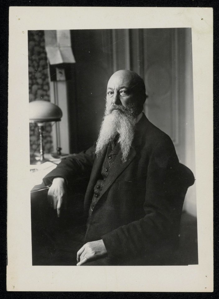 Grossadmiral Alfred von Tirpitz (1849-1930), Chef der Kaiserlichen Admiralität b, Bestanddeelnr 158-0299
