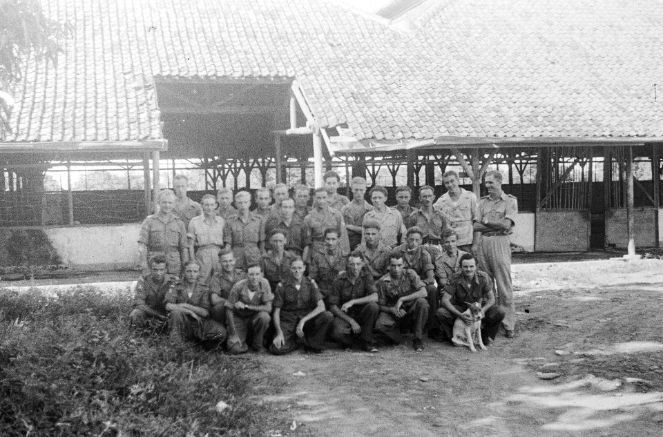 Groepsportret militairen, Bestanddeelnr 1625-3-2