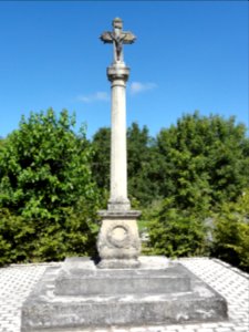 Grimaucourt-près-Sampigny (Meuse) croix de chemin