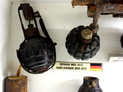 Grenade model 1913, Musée Somme 1916, pic-051