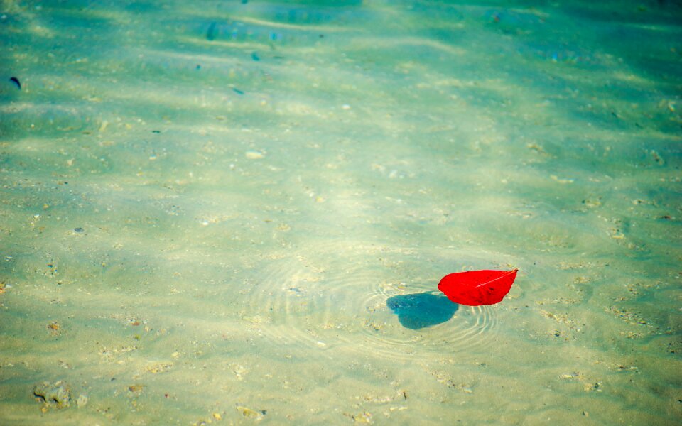 Water surface go away