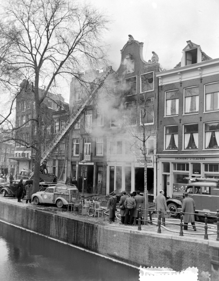 Grote brand op Prinsengracht in Amsterdam, Bestanddeelnr 906-9931