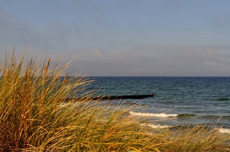 Sky sea coast photo