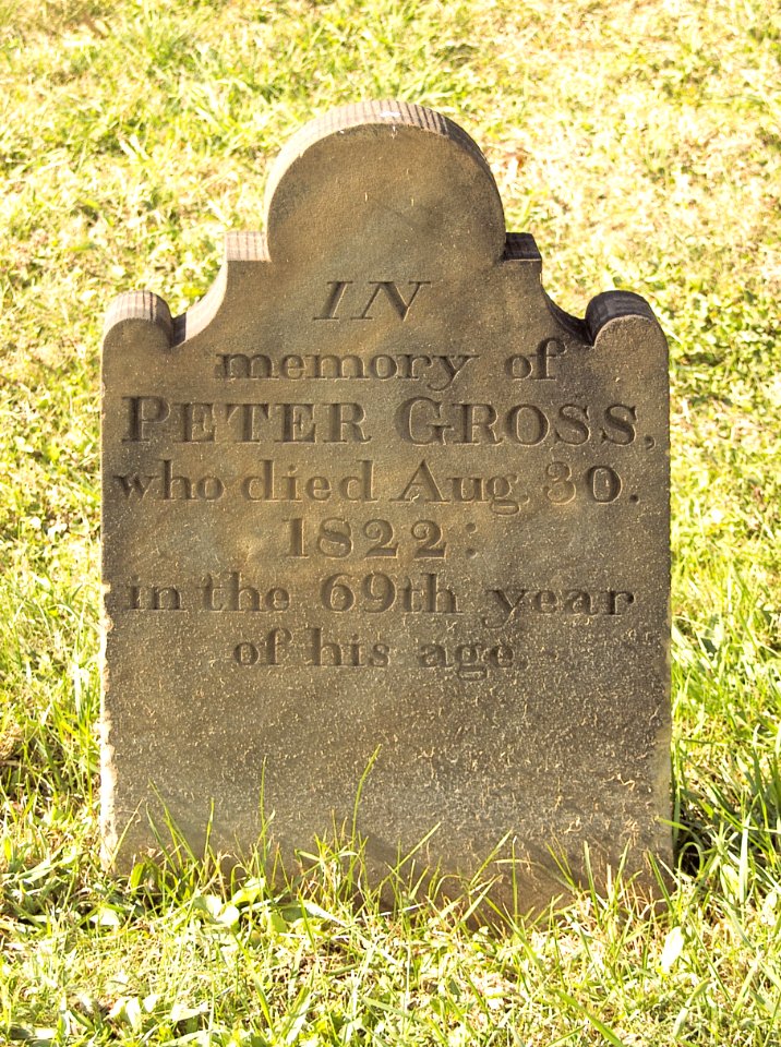 Gross (Peter), Brush Creek Cemetery, 2015-10-26, 01
