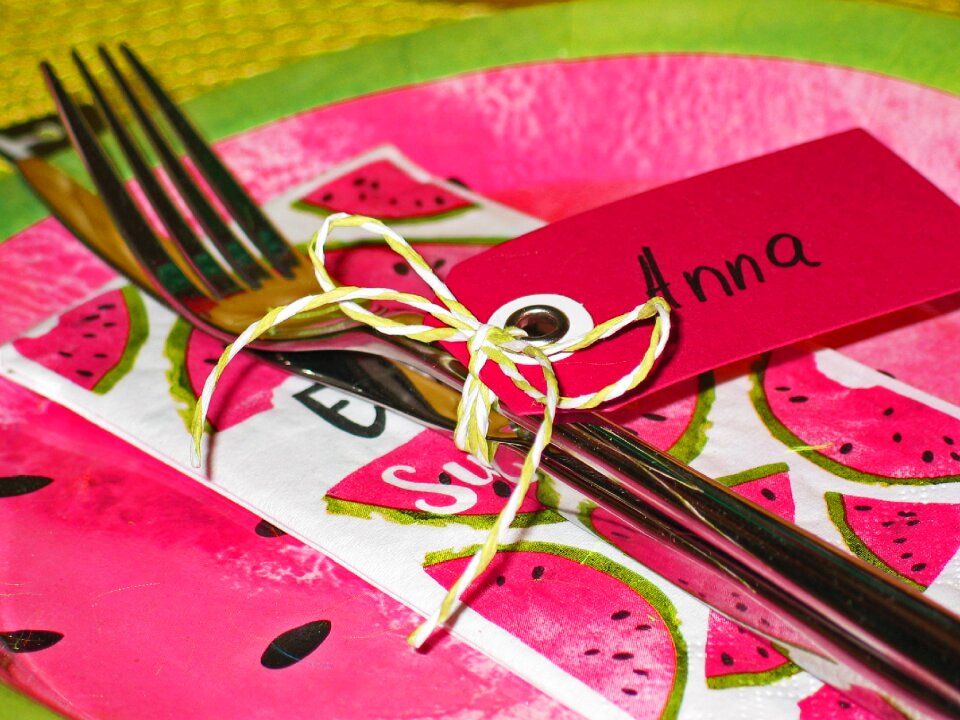 Celebration festival cutlery