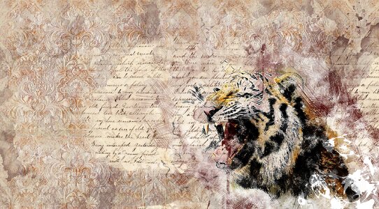 Abstract scrapbooking vintage