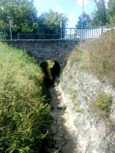 Grombach, Durchlass bei Untergrombach