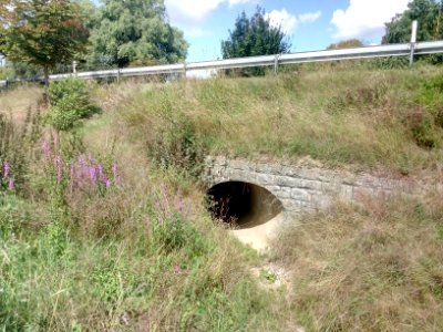 Grombach, Durchlass oberhalb von Obergrombach