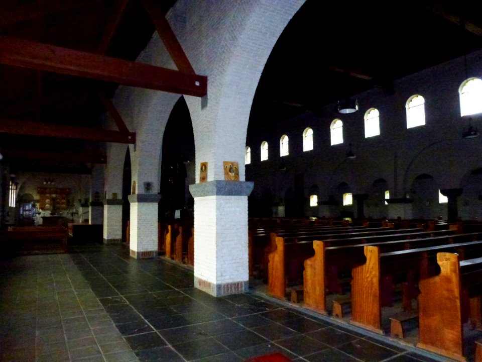 Groesbeek (NL) Bredeweg, Antonius van Paduakerk interieur