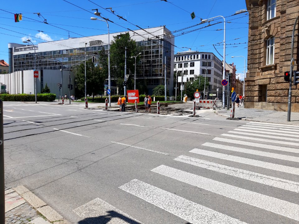Grohova tramvajové kolejiště 20200701 131026