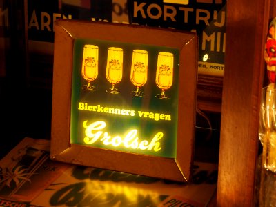 Grolsch lichtbak