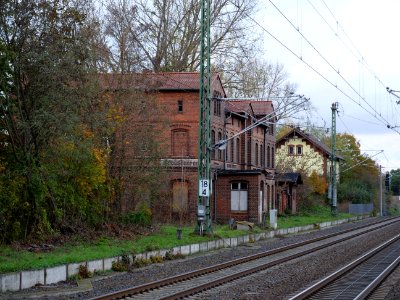 Großbeeren train station on 2019-11-05 11