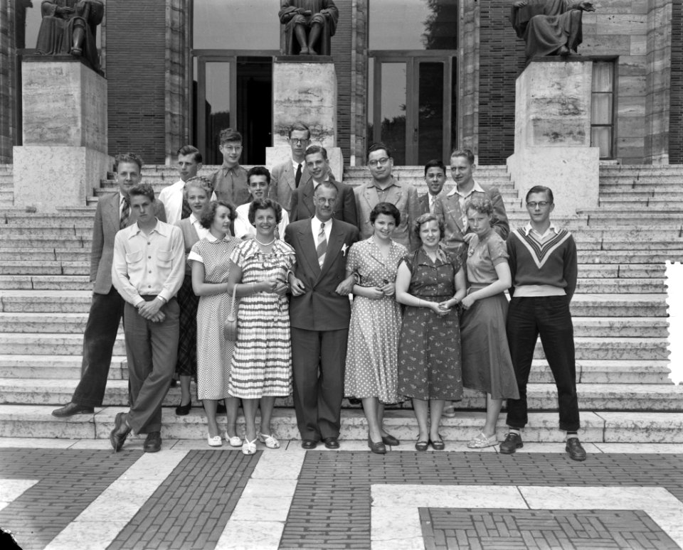 Groep HBS-ers bezochten zitting Hoge Raad, Bestanddeelnr 905-7975