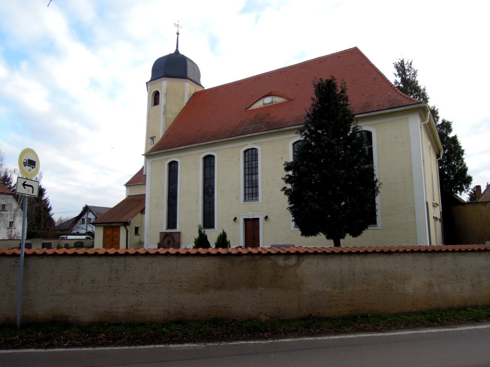 Groß Dalziger Dorfkirche im Dezember 2015B