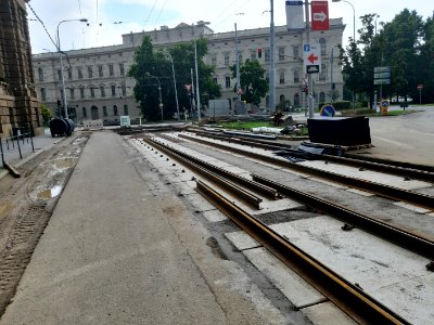 Grohova - tramvajové kolejiště 20200719 120402