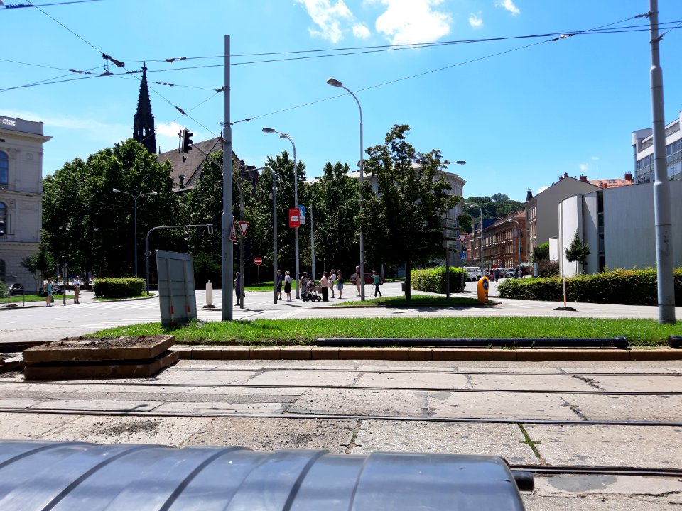 Grohova tramvajové kolejiště 20200701 130939