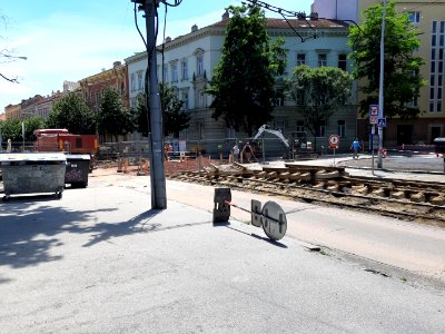 Grohova tramvajové kolejiště 20200701 125906