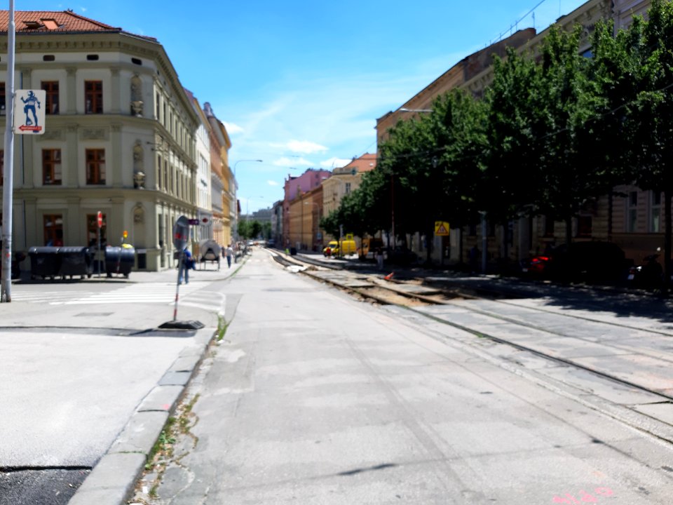 Grohova tramvajové kolejiště 20200701 130352