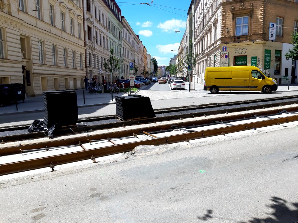 Grohova tramvajové kolejiště 20200701 130534