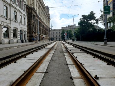 Grohova - tramvajové kolejiště 20200719 120245