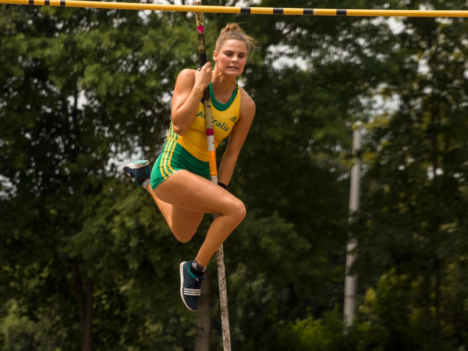 Sport pole vault junior gala