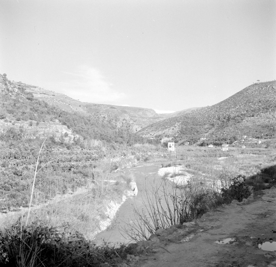 Het dal en de rivier Nahr el Kelb, Bestanddeelnr 255-6429