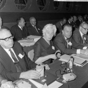 Het congres van de SAI te Amsterdam Ollenhauer, Bestanddeelnr 915-5106