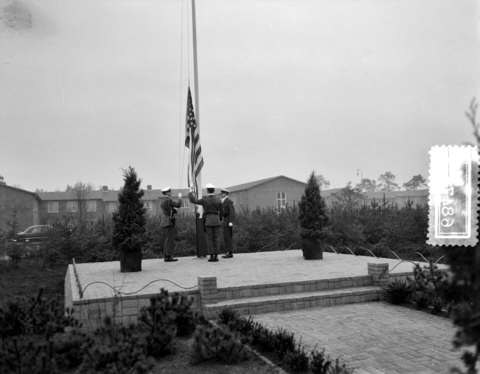 Het Amerikaanse 32 Tactical Fighter Squadron (gestationeerd op Soesterberg, en b, Bestanddeelnr 906-8476