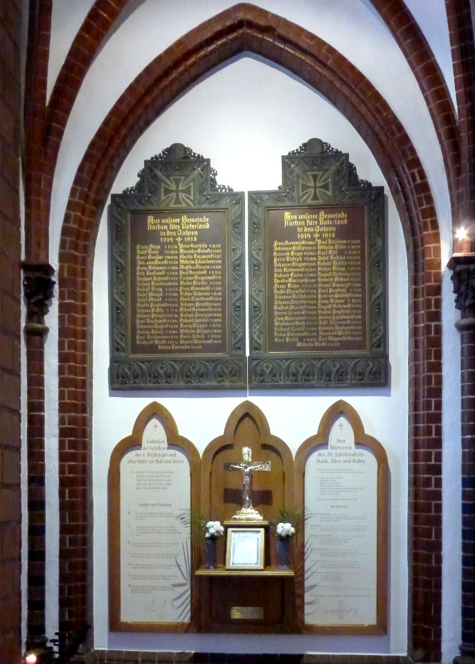 Herz-Jesu-Kirche (Berlin-Tegel) Gedenkstätte