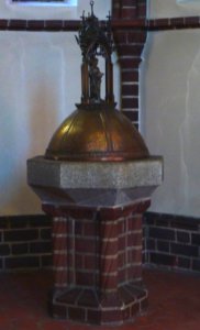 Herz-Jesu-Kirche (Berlin-Zehlendorf) Taufbecken