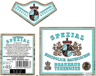 Herzoglich Bayerisches Brauhaus Tegernsee - Tergernsee Spezial