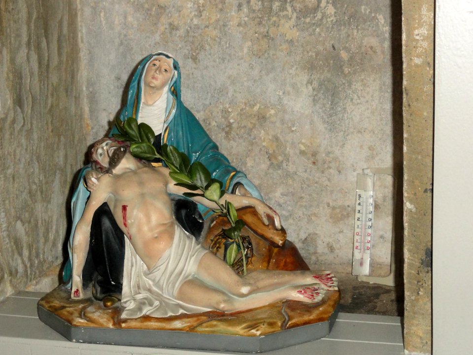Hertzing (Moselle) église, pietà
