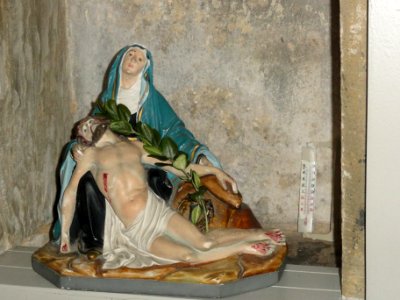 Hertzing (Moselle) église, pietà