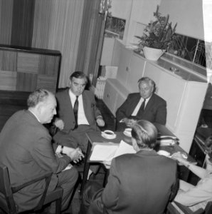 Het congres van de SAI te Amsterdam Harold Wilson, Bestanddeelnr 915-5117