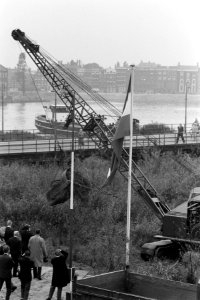 Hervatting IJ tunnelwerkzaamheden Overzicht, Bestanddeelnr 912-9982