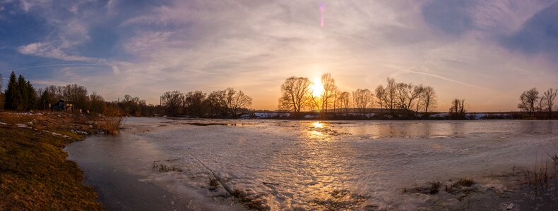 River ice nature