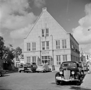 Het Bureau van Politie in Willemstad op Curaçao, Bestanddeelnr 252-7091