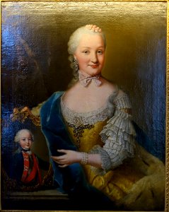 Herzogin Friederike Sophie Dorothee von Wurttemberg, by Johann Georg Ziesenis, Stuttgart, 1760 AD - Landesmuseum Württemberg - Stuttgart, Germany - DSC03203