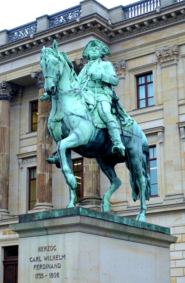 Herzog Karl Wilhelm Ferdinand by Franz Pönninger - Brunswick Palace - Braunschweig, Germany - DSC04541