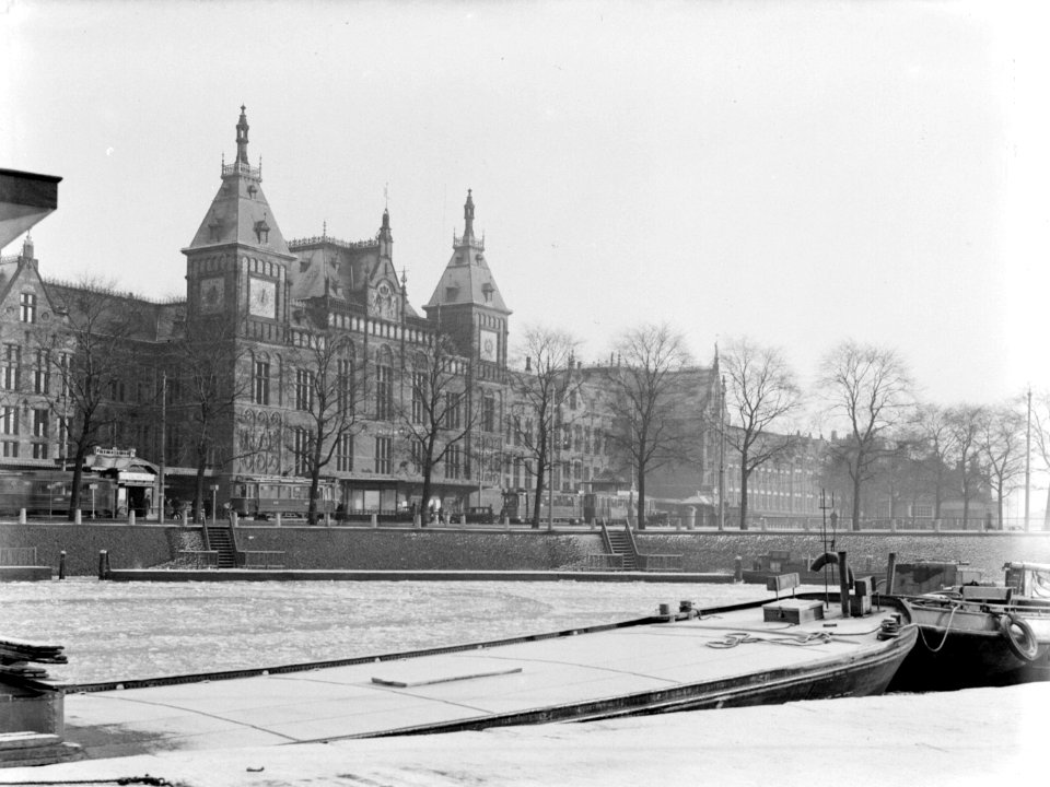 Het Centraal Station in Amsterdam, Bestanddeelnr 189-1099
