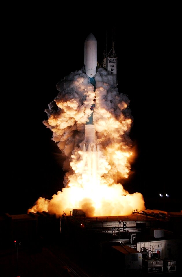 Clouds rocket launch pad