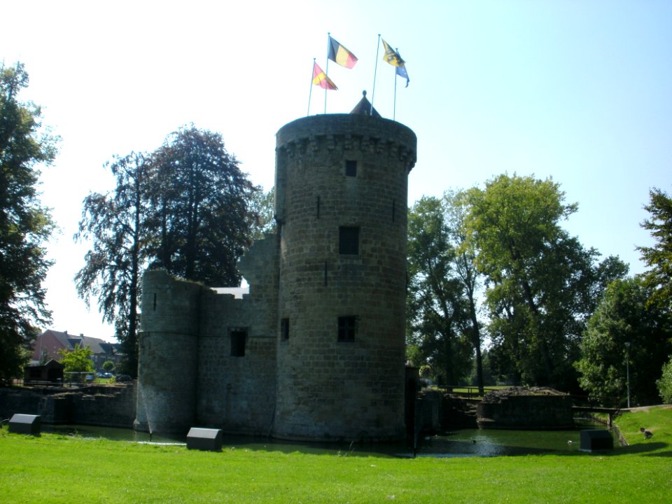 Herzele burcht vooraanzicht