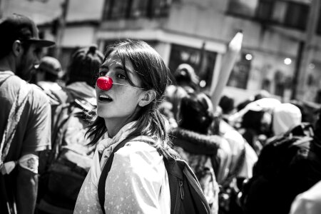 Women march colombia